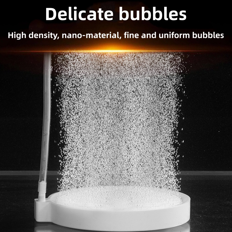 Nano Air Stone Disc Fine Bubbl - Fish Tank Gravel ulasan dan harga