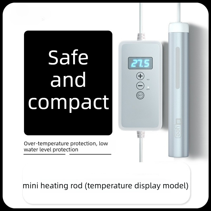 Digital Display Mini Turtle Ta - Fish Tank Heater ulasan dan harga