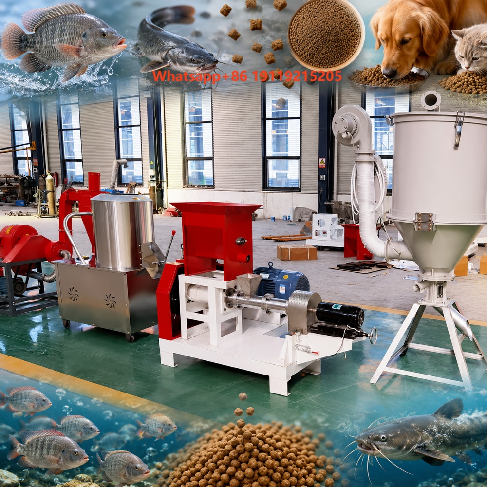 Fully Automatic Fish Feed Extr - Fish Food ulasan dan harga