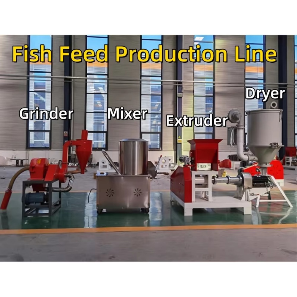 Fully Automatic Fish Feed Extr - Fish Food ulasan dan harga