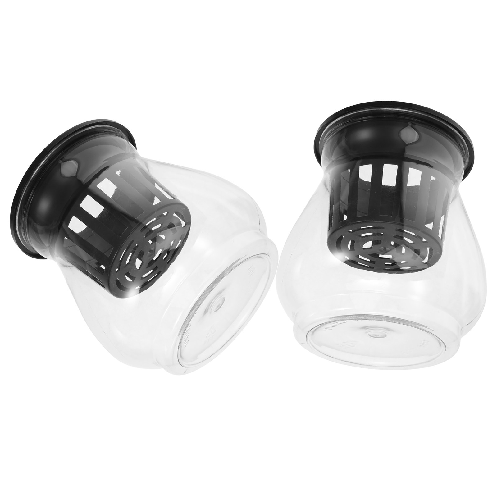 2Pcs Transparent Hydroponic Co - Betta Fish Tank ulasan dan harga