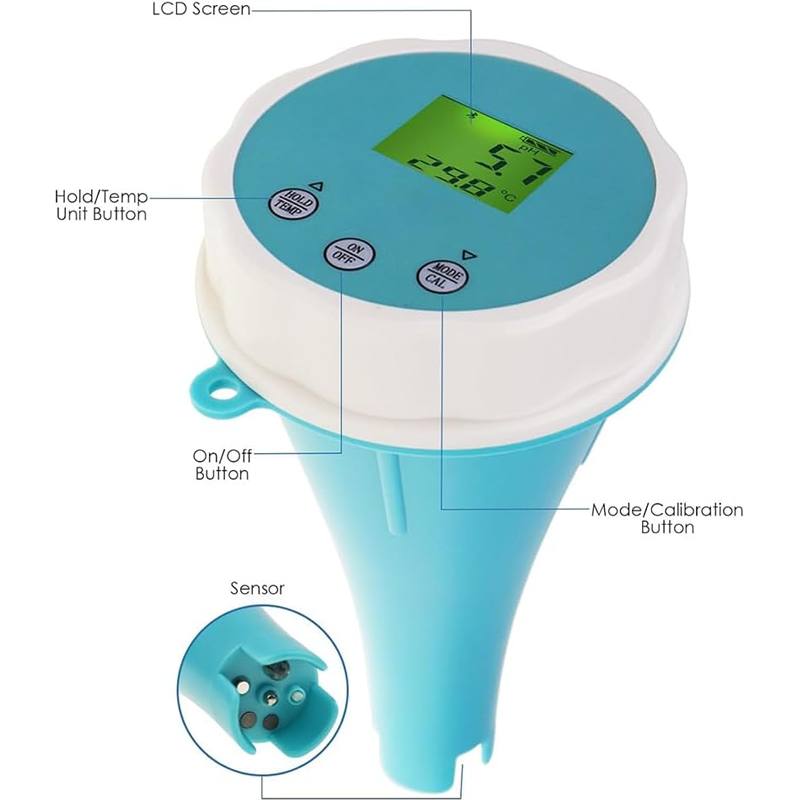 6-in-1 Smart Water Quality Mon - Aquarium Fish Tank ulasan dan harga