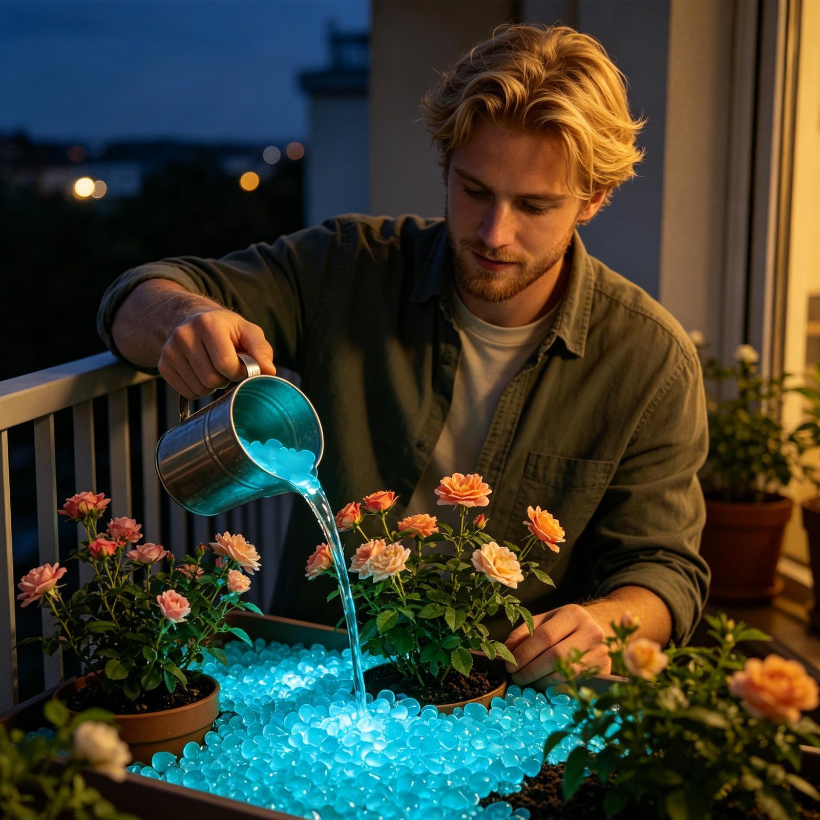 300Pcs Luminous Rock Stone Res - Fish Tank Gravel ulasan dan harga