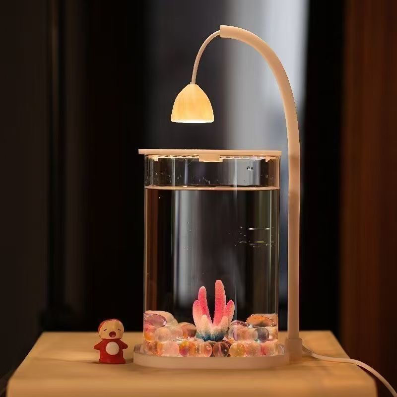 Full Set Transparent  Aquarium - Betta Fish Tank ulasan dan harga